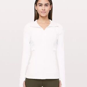 Lululemon hooded Dance Studio Jacket Rib Sleeve SZ 8